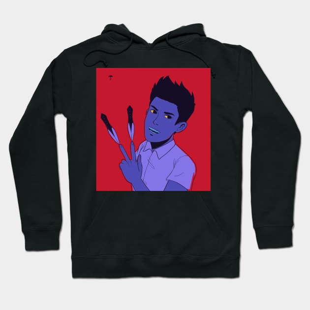 Diego Hardgreeves Hoodie by ColonelBaconBits